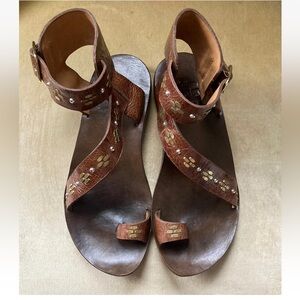 Colleen Cordero Casia Sandals 6.5 Brown
